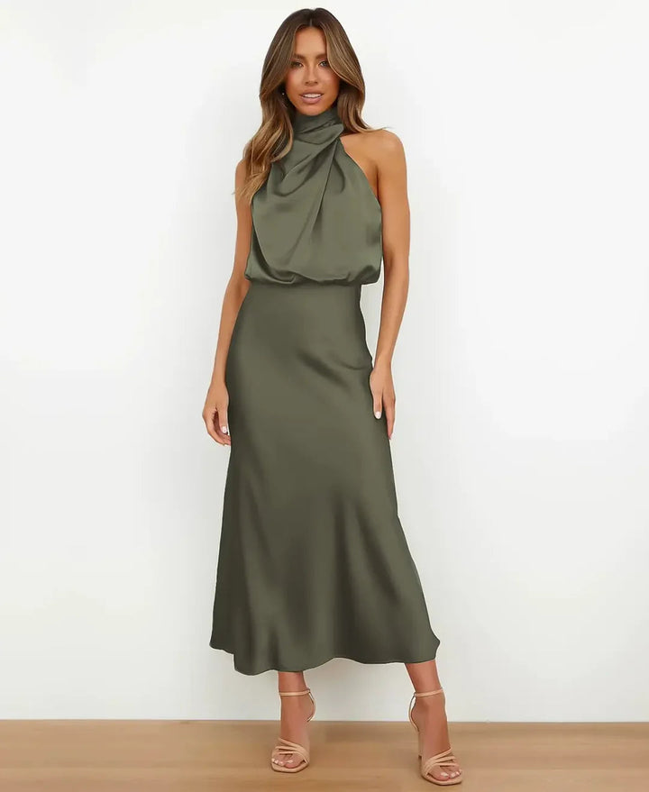 Solène | Women's Elegant Midi Dress 7