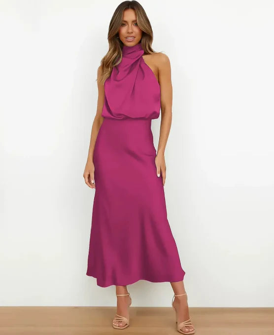 Solène | Women's Elegant Midi Dress 8