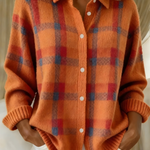 Tesa | Checked Knitted Vest