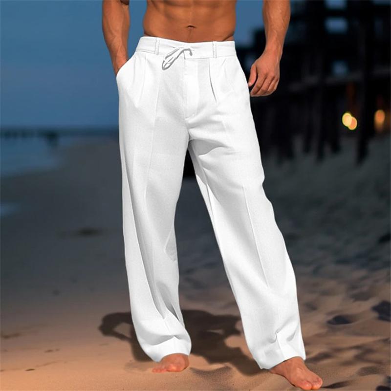 Theo | Mens Linen Trousers 1