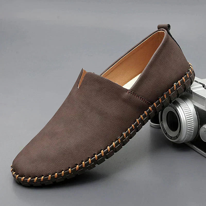 John | Leather Moccasin Shoes 1