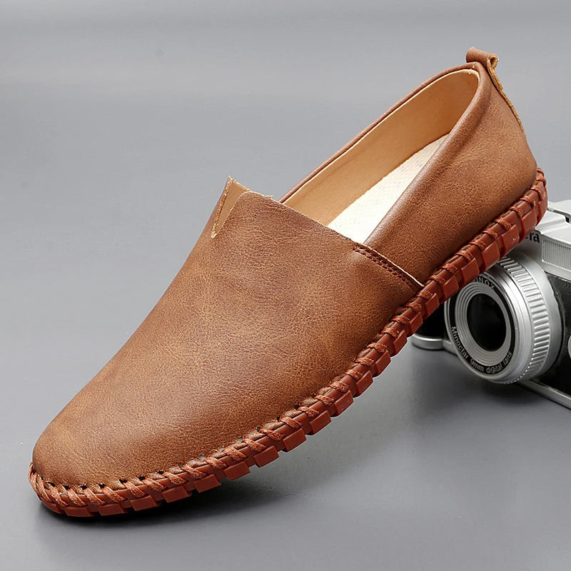 John | Leather Moccasin Shoes 2