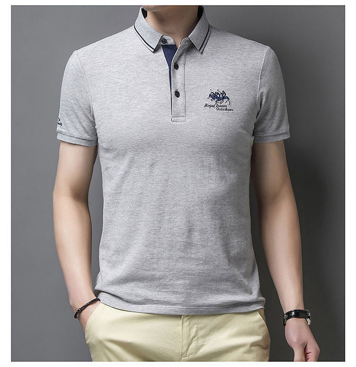 Thiago | Mens Long Sleeve Polo Shirt 3