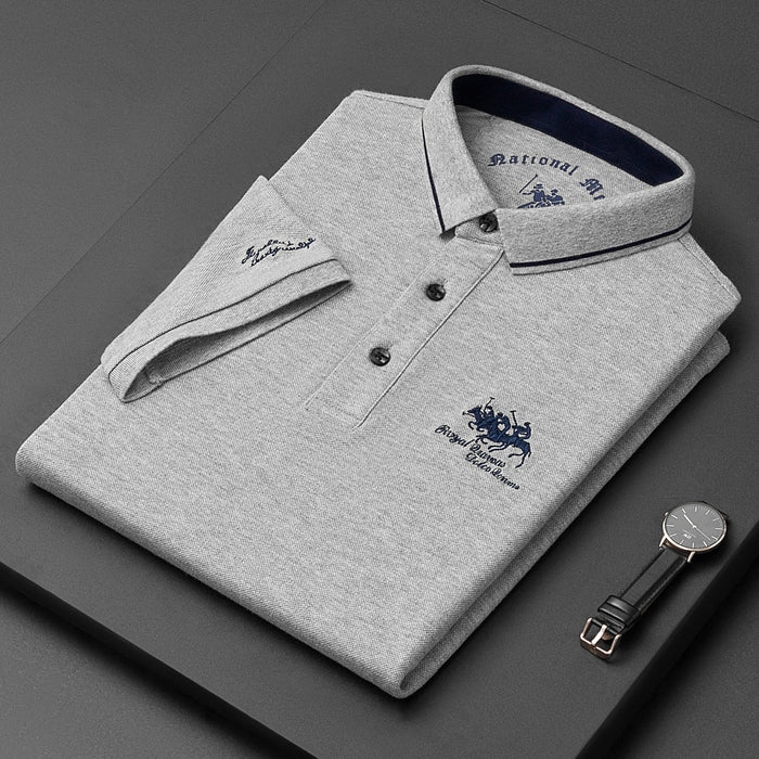 Thiago | Mens Long Sleeve Polo Shirt 6