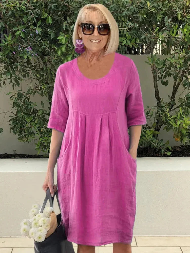 Lisa | Women's Summer Midi Dress-3