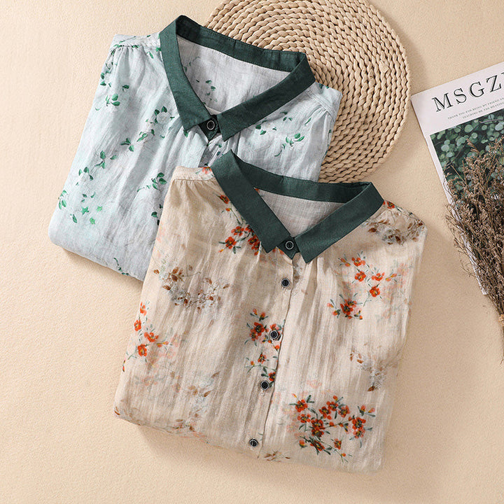 Bella | Floral Summer Blouse 4
