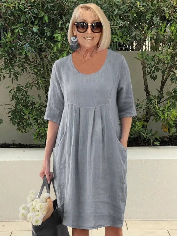 Lisa | Women's Summer Midi Dress-4