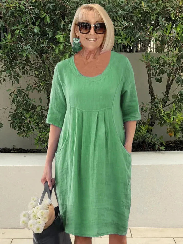 Lisa | Women's Summer Midi Dress-5