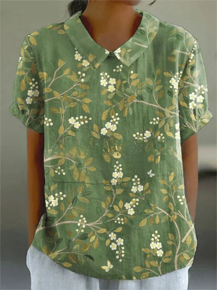 Variant image for Inga | Floral Print Womens Blouse-43